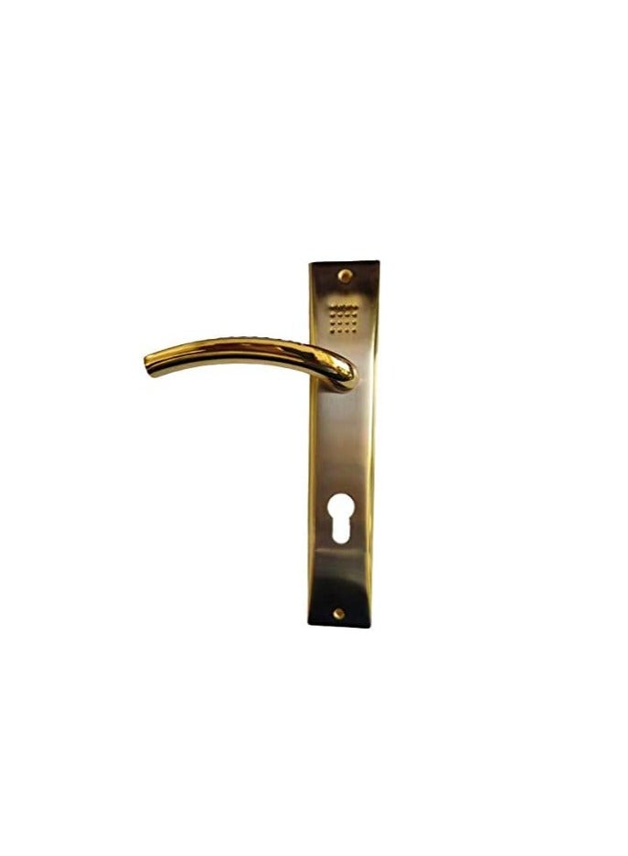 Door Handle full set with cylinder and lock body  - Image 2