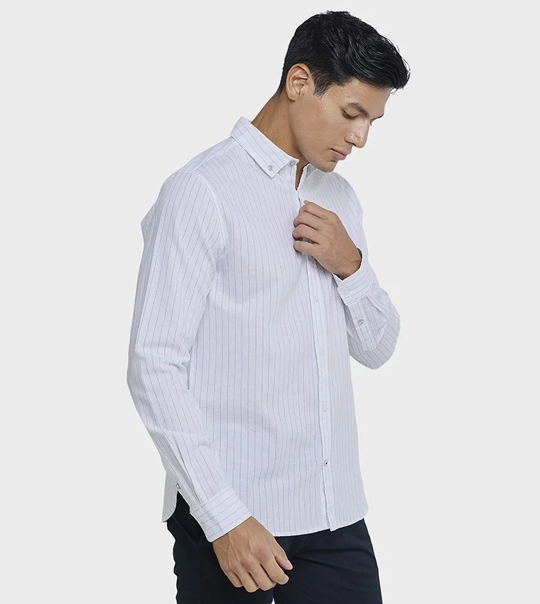 Ben Sherman  Ben Sherman Men's Long Sleeve Striped Shirts for Men | Best Price UAE