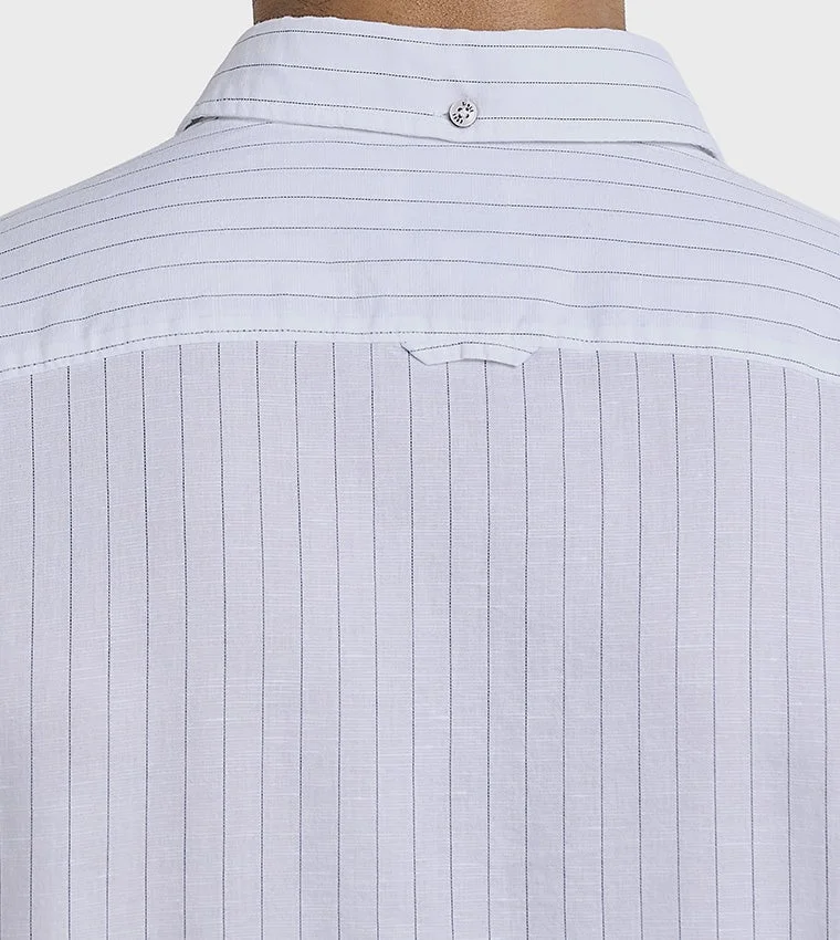 Ben Sherman  Ben Sherman Men's Long Sleeve Striped Shirts for Men | Best Price UAE