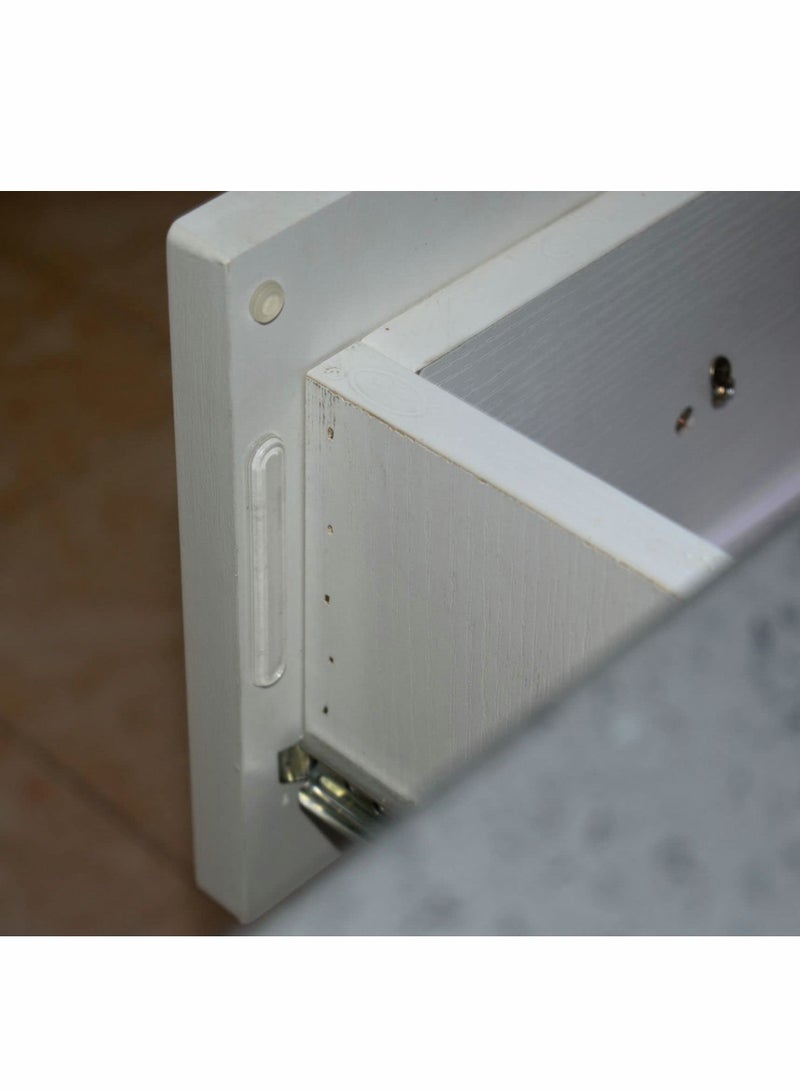 Cabinet Door Bumpers Clear, Glass Table Top Anti Slip Pads, Self Adhesive Backing Bumpers, Rubber Bumper Strip for Chairs to Protect Walls, Sliding Door Bumpers 20Indivual - Image 3