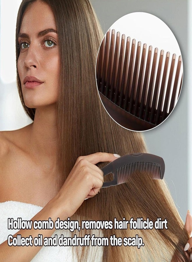 VPGS مشط VPGS لإزالة القشرة والقمل والأوساخ، مشط شعر للنساء والرجال (قطعتان) - Image 3