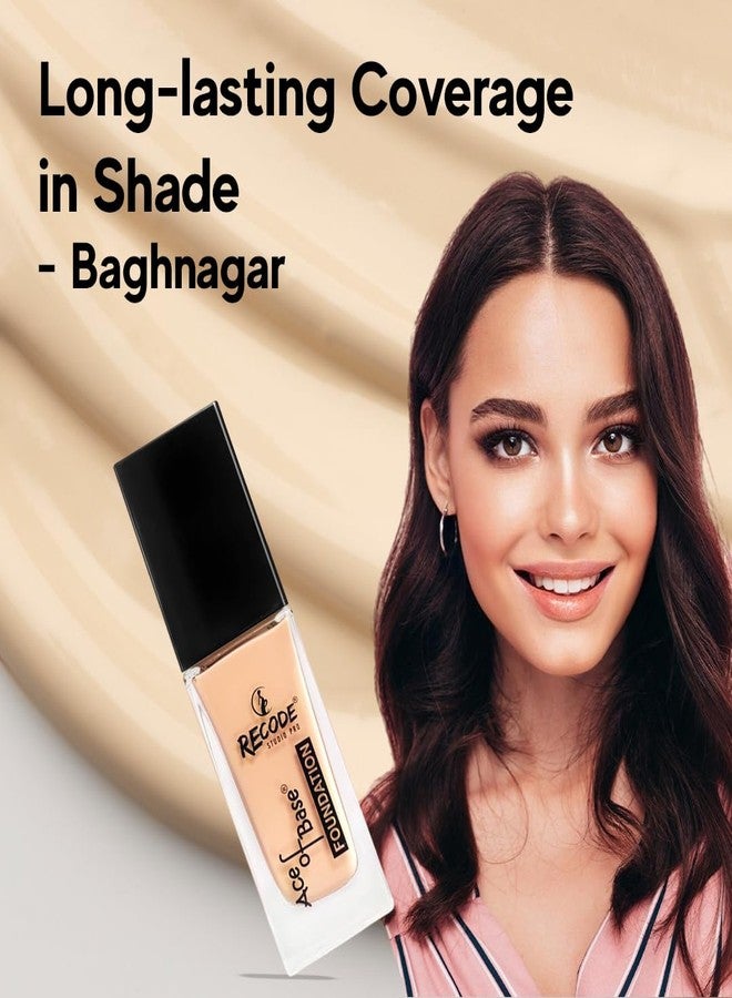 Recode Ace of Base Foundation 30ml |Baghnagar Shade 01| Luminious Matte Finish | Lightweight | Long-Lasting | Waterproof | High Coverage (Baghnagar) - Image 4