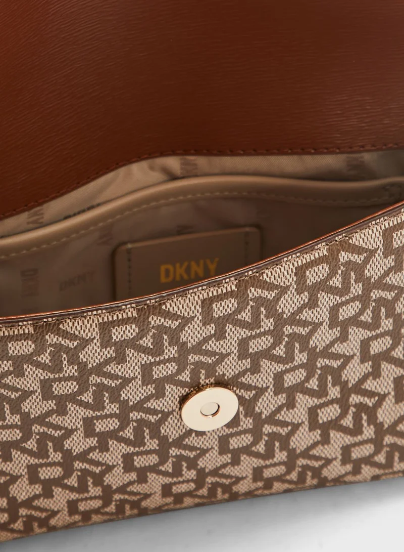 DKNY Bryant Park Medium Flap Crossbody Bag