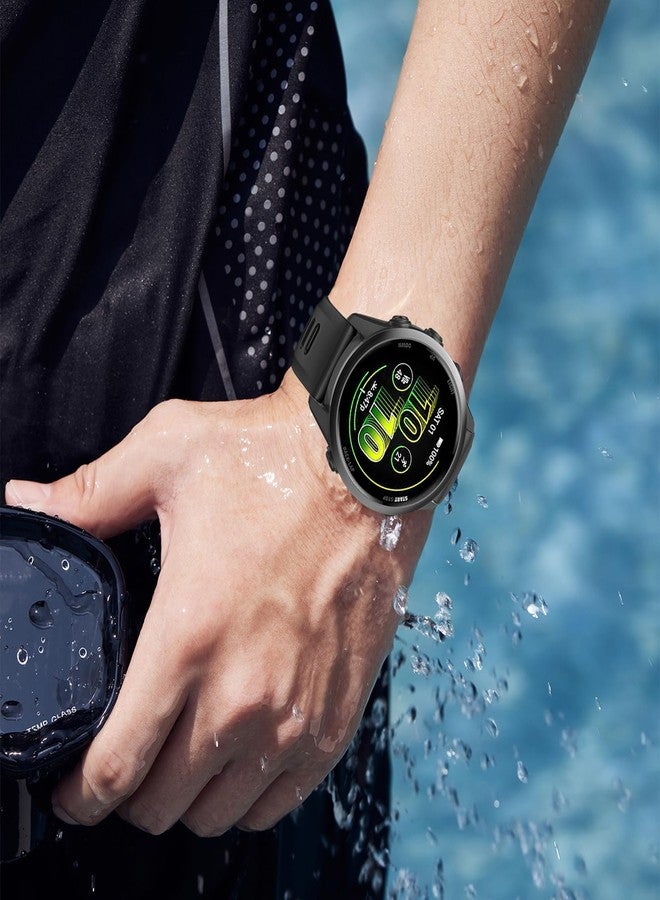 ISABAKE 22MM Strap for Garmin Forerunner 265/Forerunner 255/Forerunner 570 47MM/vivoactive 4/Venu 3/Venu 2, 22mm Replacement Bands Compatible with Coros Apex 46mm/Apex Pro/Apex 2 Pro/Pace 3, 22mm - Image 2