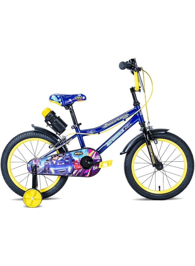 Spartan دراجة أطفال سبارتان 16" باتويلز - دراجة بتصميم باتمان للأولاد والبنات - Image 2