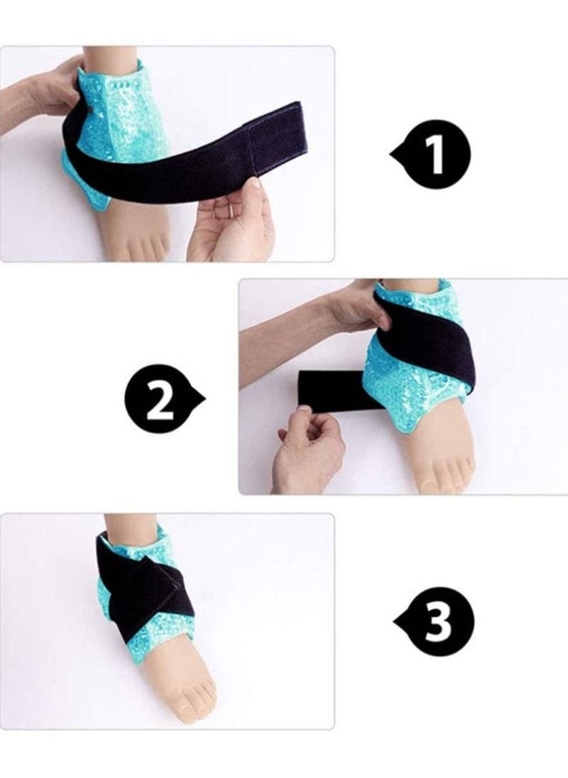 Generic - Ankle Brace Ice Pack for Hot or Cold Therapy ,Sport Injuries Pain Relief - Image 1