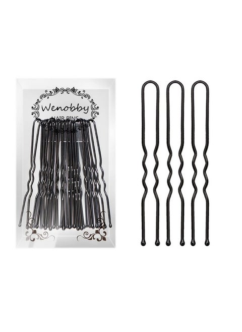 U Shaped Hair Pins For Buns 100 Pcs 2.8 Hair Pins For Women Hair Styling With Thick Hair
