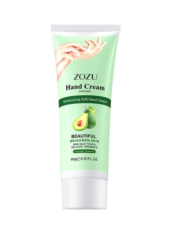 Zozu Moisturizing And Softening Hand Cream With Avocado Extract 80g Enjoy Silky And Radiant Hand Skin  - Image 1