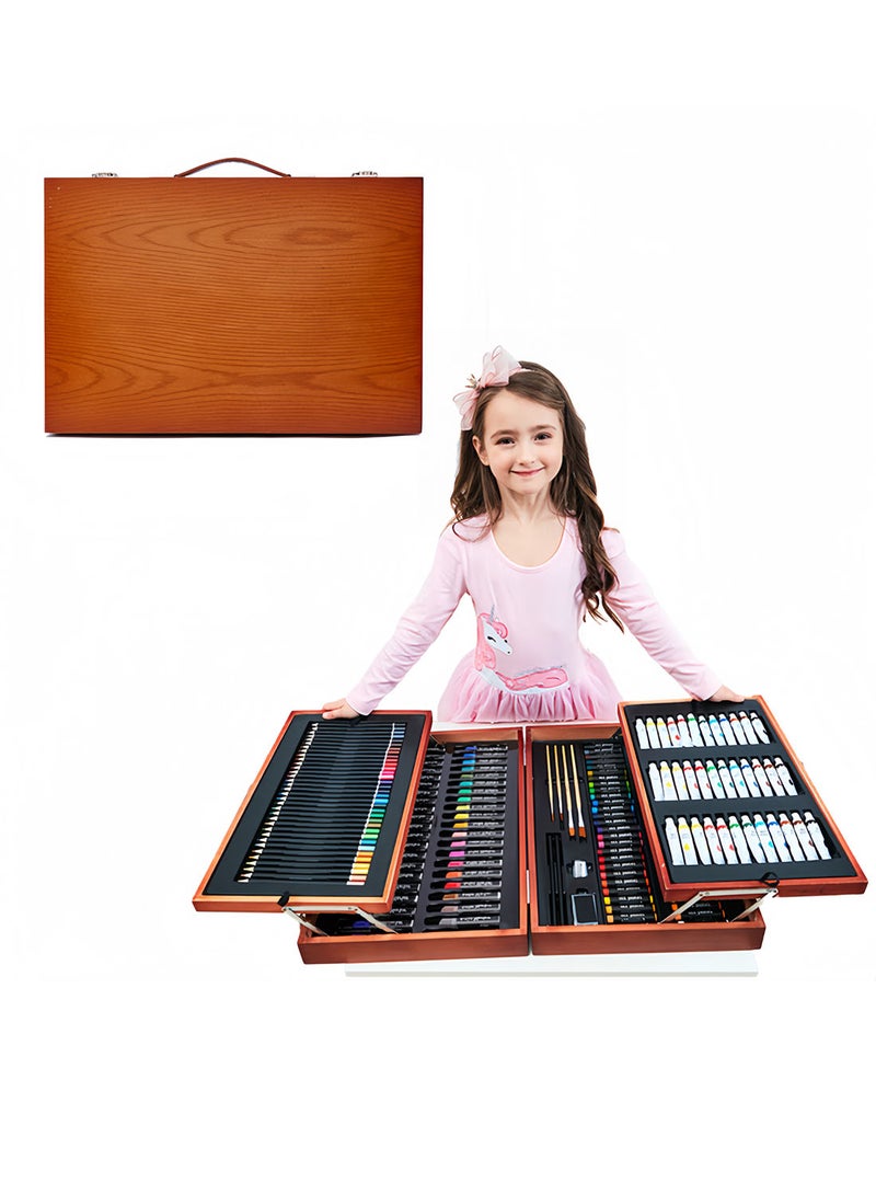 كيدل قلم تلوين الرصاص طلاء أكريليك مسحوق فرشاة الرسم مجموعة للأولاد متعددة الألوان - Image 1