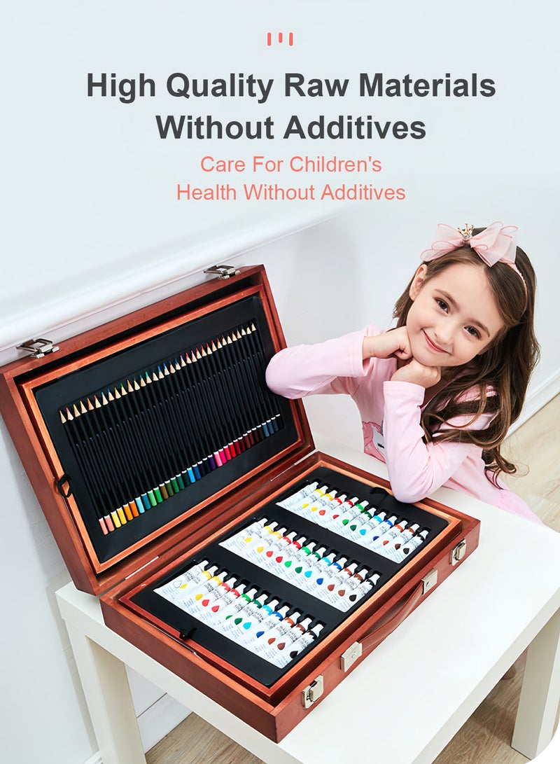 كيدل قلم تلوين الرصاص طلاء أكريليك مسحوق فرشاة الرسم مجموعة للأولاد متعددة الألوان - Image 4