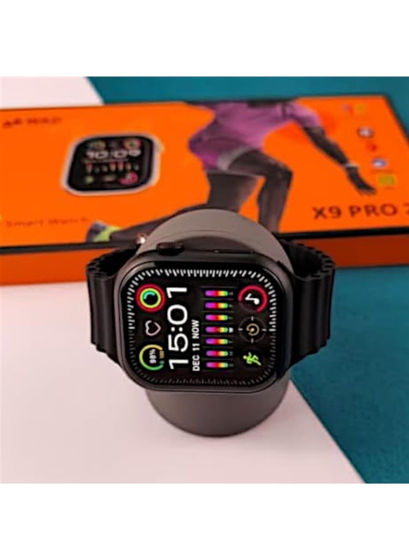 في & حول ساعة X9 Pro 2 الذكية – ساعة متعددة الاستخدامات لمتابعة النشاط واللياقة والإشعارات اليومية - Image 4