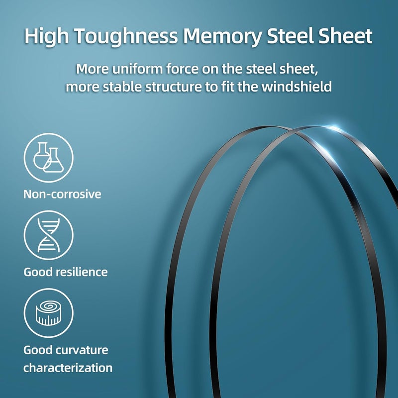 DECARTON Windshield Wiper Blade Set for Hyundai Tucson 2022-2023 - Image 3