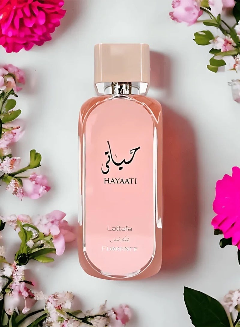 لطافة عطر حياتي فلورانس من لطافة للنساء او دي بارفان 100 مل - Image 2