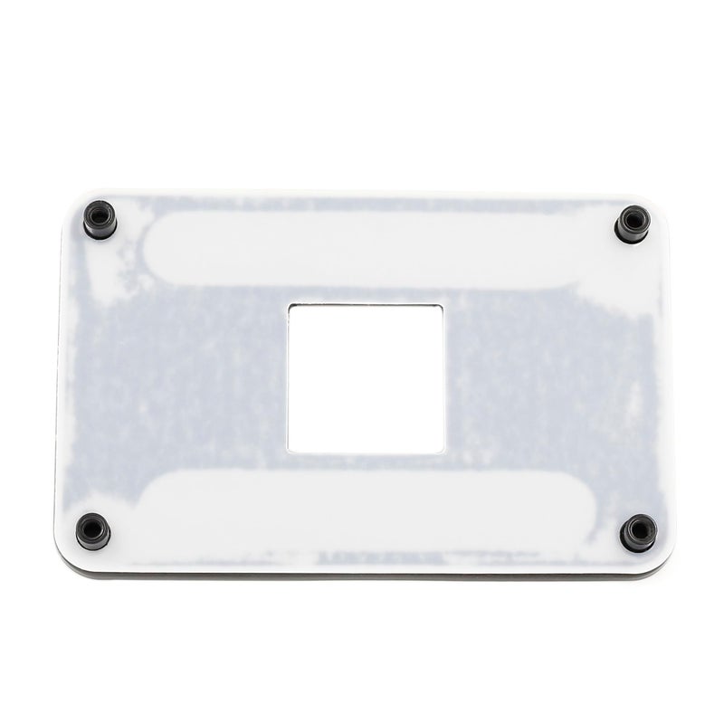 GENNEL Metal Motherboard Backplate, CPU Heatsink Bracket Radiator Base Cooler Mounting Backplane for AMD AM4