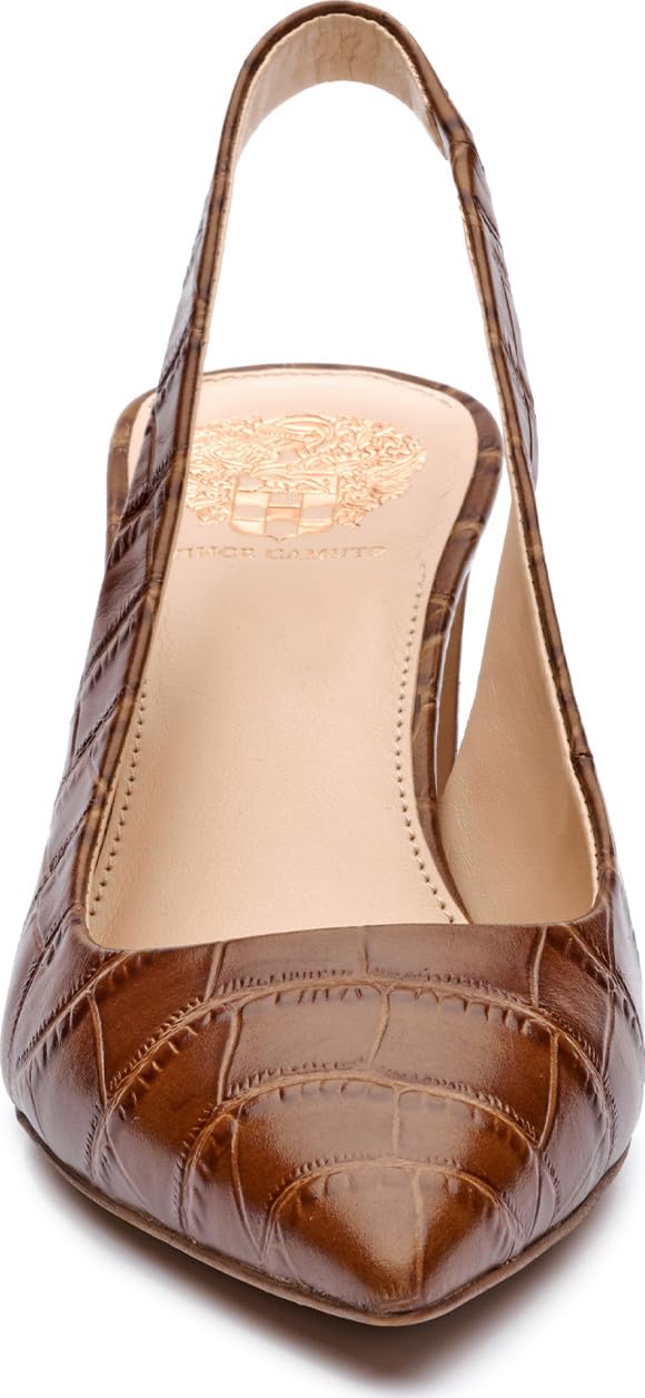 Vince Camuto womens Hamden Slingback Pump, Barn Brown, 7.5 US - Image 2