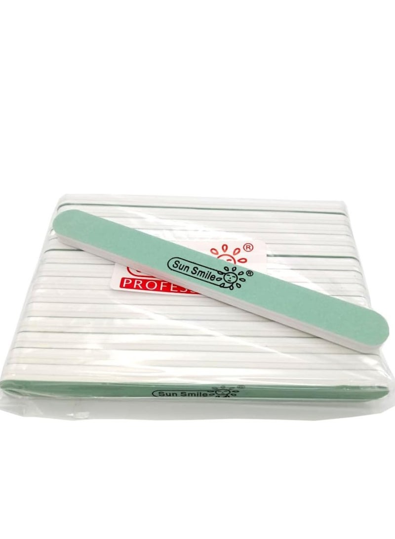 SUN SMILE Nail Shinning Buffer 600/3000 Grit, Two Side Manicure and Pedicure Tools (15 PIECES) - Image 1