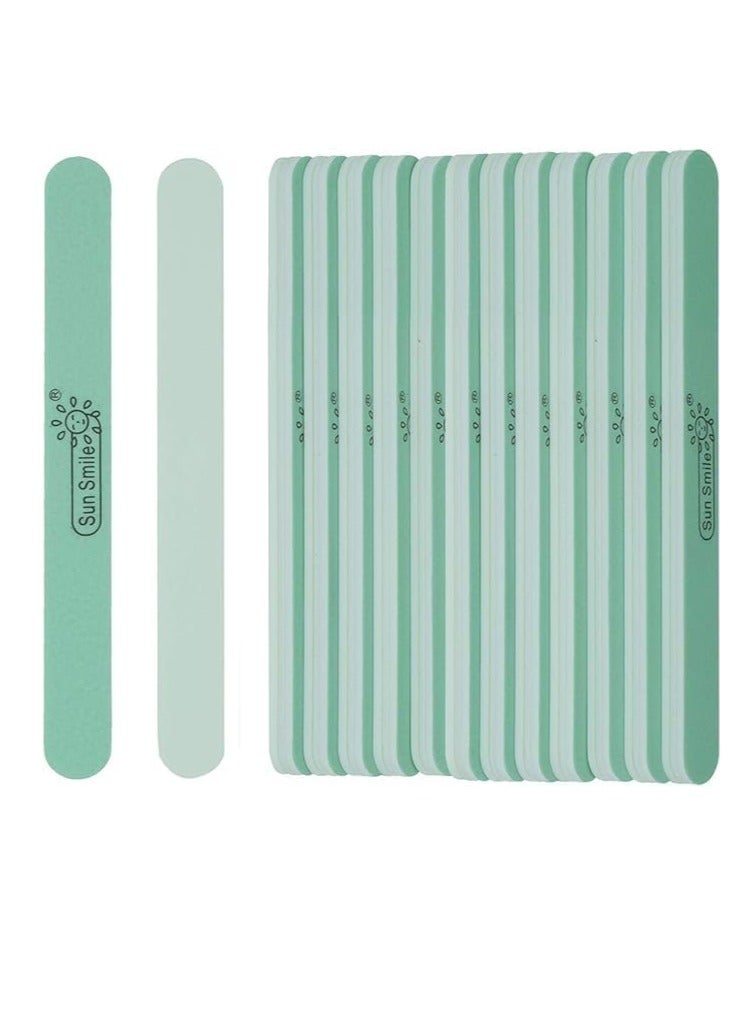SUN SMILE Nail Shinning Buffer 600/3000 Grit, Two Side Manicure and Pedicure Tools (15 PIECES) - Image 2