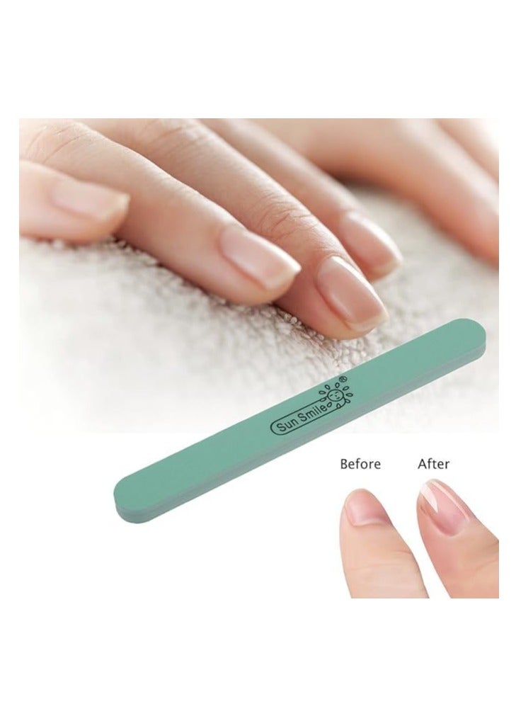 SUN SMILE Nail Shinning Buffer 600/3000 Grit, Two Side Manicure and Pedicure Tools (15 PIECES) - Image 3