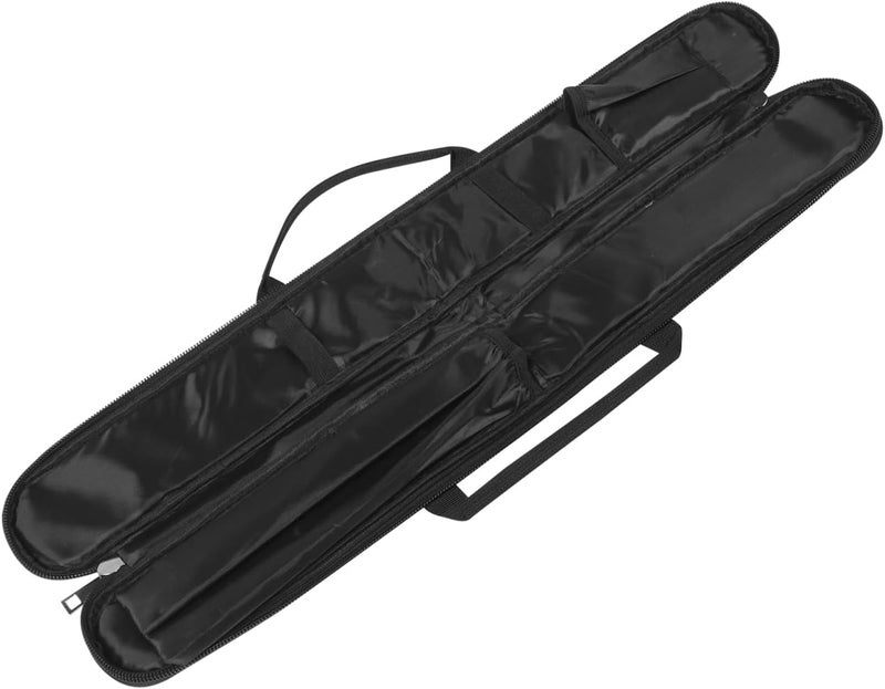 VICASKY Bamboo Flute Bag Storage Bag Lightweight Handbags Usa Accessories Bamboo Flute Accessory Flute Case Carrying Bag Flute Storage Bag Flute Storage Pouches Black - Image 1