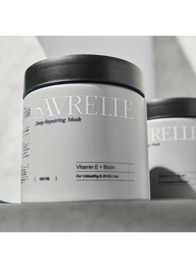 Avrelle Vitamin E and Biotin Hair Mask 500ml - Image 2
