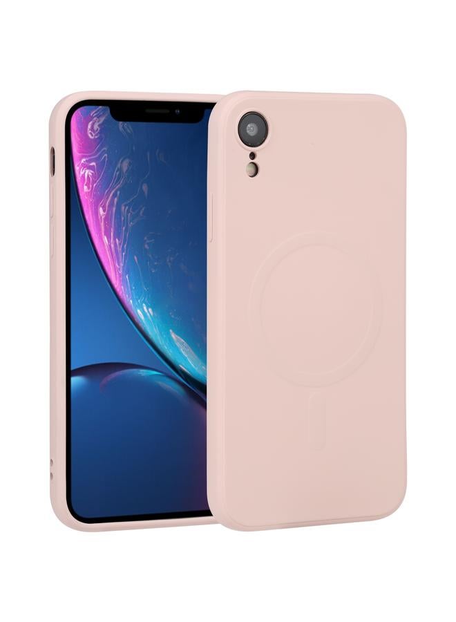 اس-توب جراب هاتف ماج سيف مقاوم للصدمات من السيليكون السائل لهاتف iPhone XR - Image 1