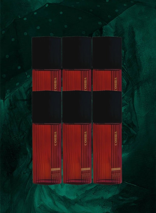 UNIVERSAL 6 Pieces Cobra Original Perfume 100ml EDT - Image 1