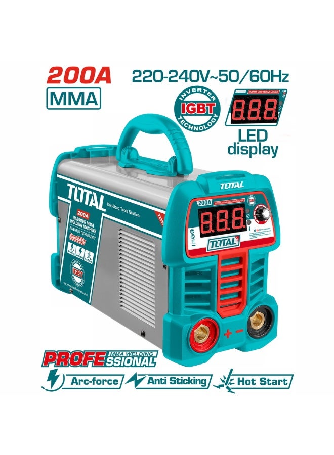 TOTAL 200 Amp Digital Inverter Welding Machine - Image 1