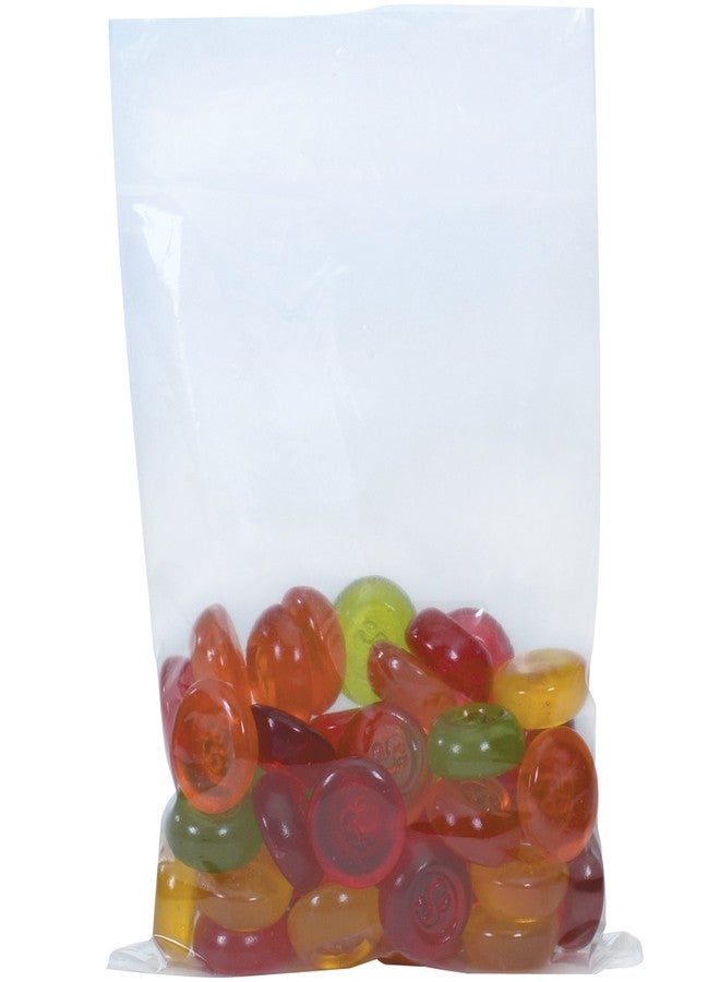 Aviditi 6" x 12" Flat Open Top Clear Plastic Poly Bags for Party Favors, Gifts, Parts, Storage, Packaging, and More, 1.5 Mil (Case of 1000) - Image 1