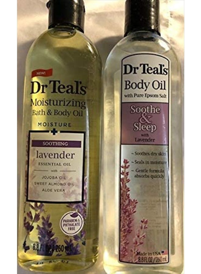 Dr Teal's Bath Additive Lavender Oil, 8.8 Ounce - Image 2