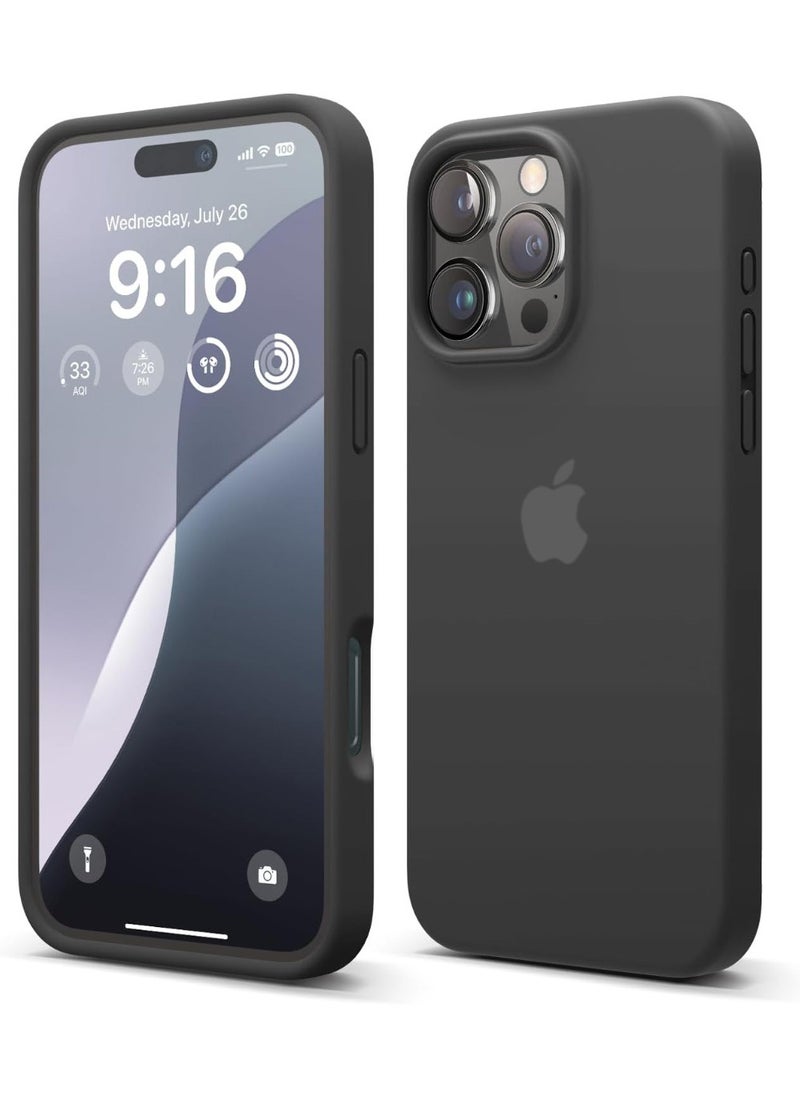 X-level Liquid Silicone Case Cover For iPhone 16 Pro,Silky Soft Touch Full Body Protective Phone Case Anti Scratch Shockproof Cover With Microfiber Lining,Slim Protective Back Cover with Comfortable Hold Touch Feeling and Anti-fingerprint  - Image 1