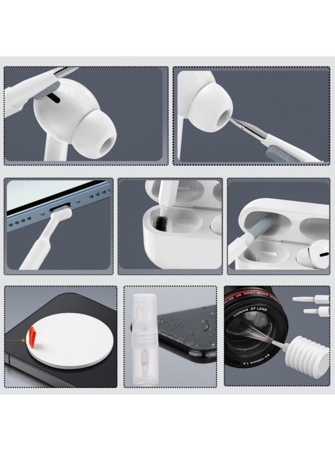 Healife 21-in-1 Keyboard Cleaning Kit, Upgraded Electronic Cleaner Kit with Mini Vacuum for Laptop, iPad, iPhone, Camera, Earbud Cleaning, Multifunctional Computer Screen Cleaning Brush Tools  - Image 3