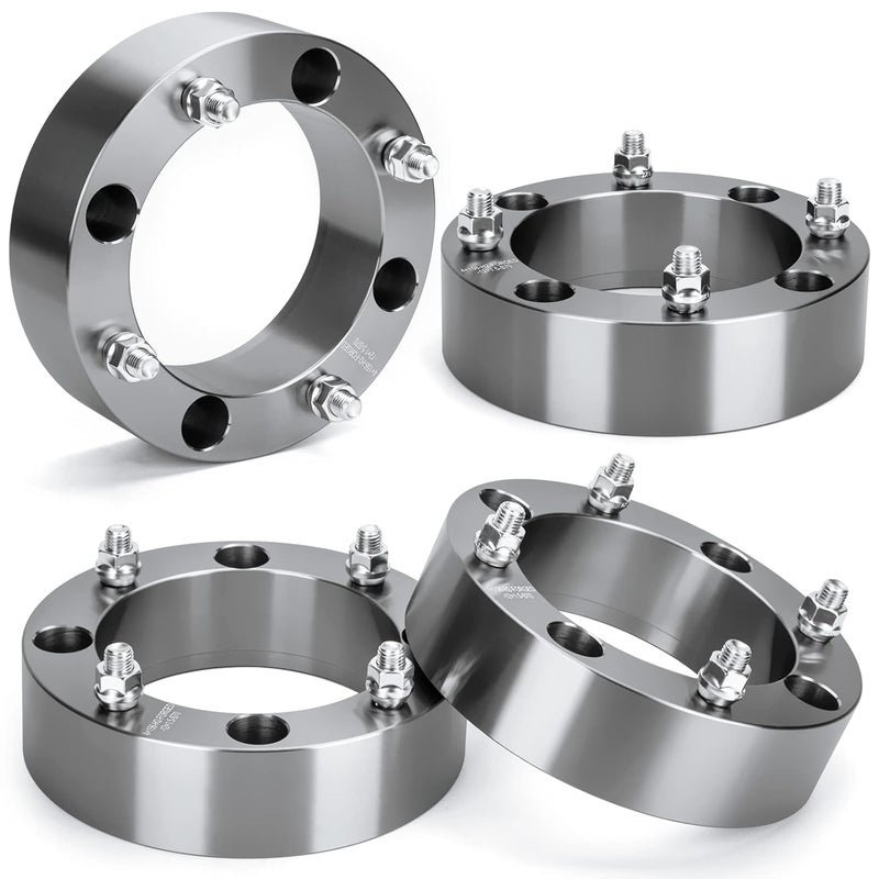 KSP PERFORMANCE KSP 4x156mm ATV Wheel Spacers for Polaris Ranger RZR Sportsman Xplorer 400 500 600 700 800, 2"(50mm) Thickness with 3/8"-24 Studs 131mm Hub Bore for Kawasaki 300B Lakota KSF 250 KXT 250 - Image 1