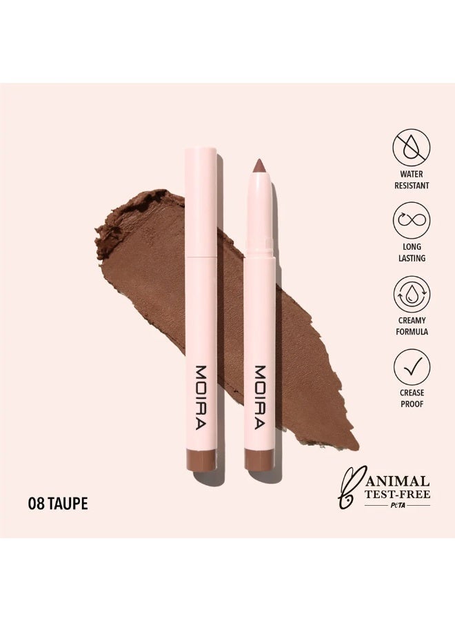 Moira At Glance Stick Shadow 08 Taupe 1.5g - Image 3