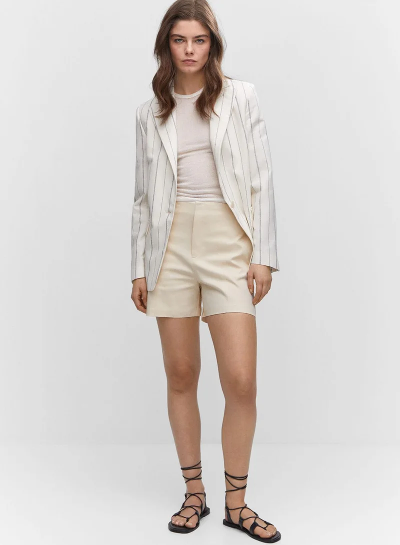 MANGO High Waist Shorts