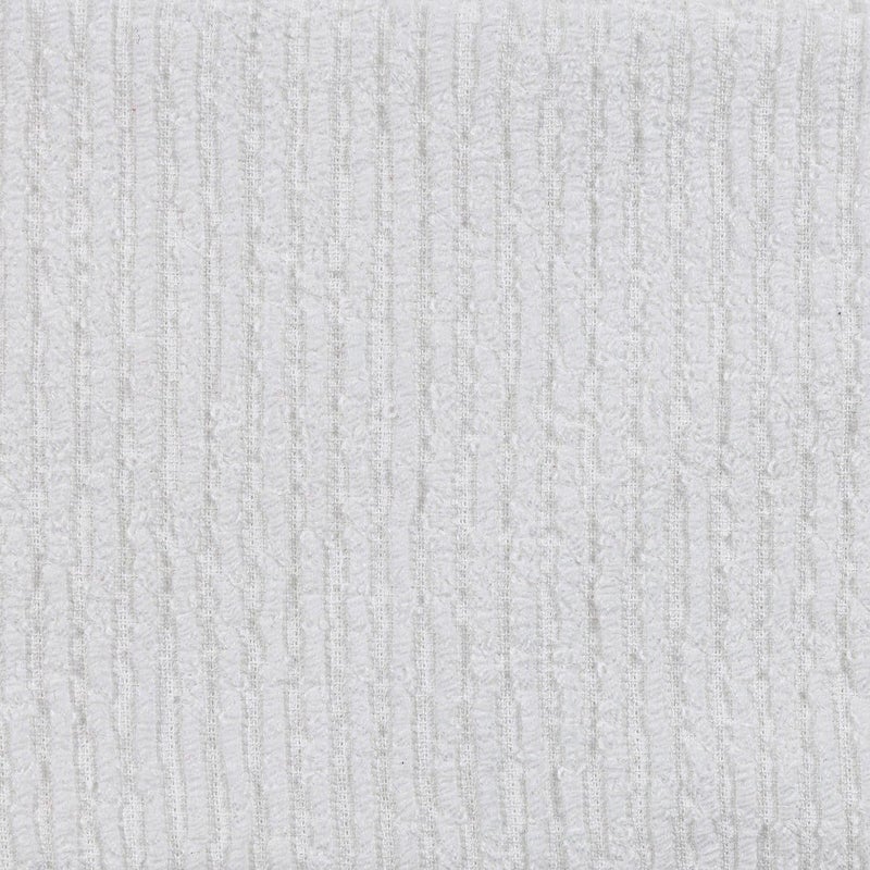 MUkitchen Ridged Texture 100% Cotton Dishcloth, 12 by 12-Inches, White - Image 3