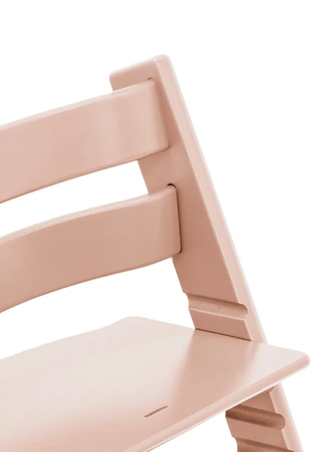 STOKKE Tripp Trapp Chair Adjustable, Convertible Baby High Chair For Toddlers , Children And Adults Convenient, Comfortable And Ergonomic Classic Design Serene Pink