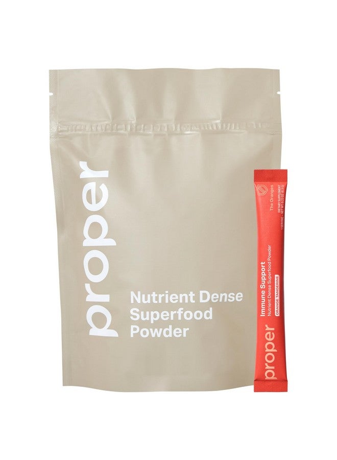 Proper, The Oranges Immune Support Supplement. Orange Tangerine Drink Mix. Elderberry Vitamin C and Zinc Complex with Echinacea, Immunity Vitamins, Phytonutrients and Gut Health Probiotic - Image 1