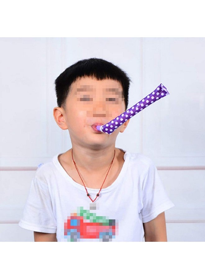 lasenersm 24 Pieces Party Blower Noisemakers Blowouts Whistles Party Squawkers Fringed Noise Maker Blowouts Noisemakers Funny Party Blowouts Blowers Musical Blowouts Party Horns Noisemakers, Random Color - Image 5
