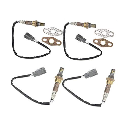 A-Premium O2 Oxygen Sensor Compatible with Lexus LX470 1998-2005 & Toyota Sequoia 2001-2004, Tundra 2000-2004, Land Cruiser 1998-2005, V8 4.7L, Upstream and Downstream, 4-PC Set, Replace# 8946550120 - Image 1