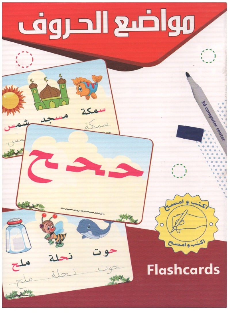 Flash Card Letter Positions
