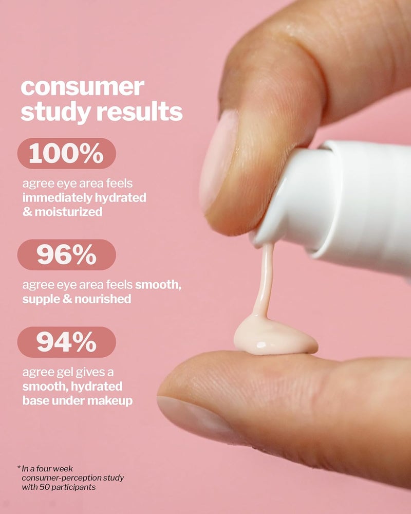 Cocokind Peptide Eye Gel Lightweight and Hydrating Fine Line Treatment to Reduce Wrinkles Made for Sensitive Skin Fragrance Free Cruelty Free Vegan 5oz - Image 4