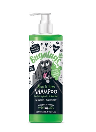 Dog Shampoo Soothing Aloe and Kiwi dog pet grooming shampoo and conditioner products for smelly dogs with tropical fragrance best puppy sensitive skin shampoo 500ml - pzsku/Z74A4AFDB7A993A6BB3F3Z/45/_/1737625756/010d959c-c8cb-4ba2-a4a1-5b4a0264ab63