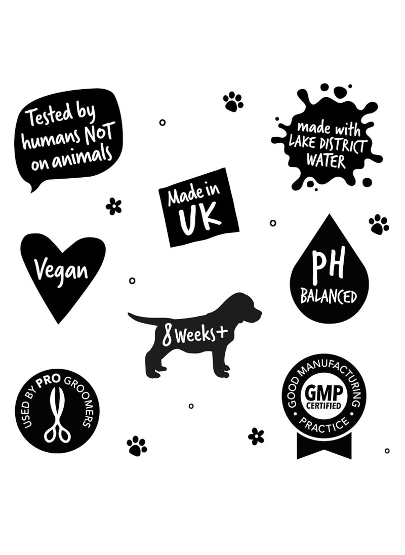 Dog Shampoo Soothing Aloe and Kiwi dog pet grooming shampoo and conditioner products for smelly dogs with tropical fragrance best puppy sensitive skin shampoo 500ml