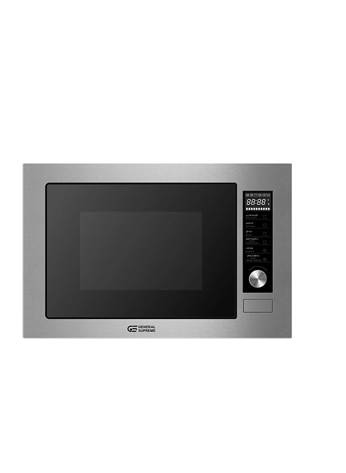 GENERAL SUPREME - General Supreme Built-In Microwave, 34 Ltrs, Digital Control, Stainless Steel, GSM1034CS - Image 1