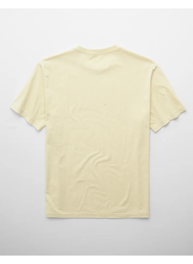 American Eagle AE Applique Logo Graphic T-Shirt
