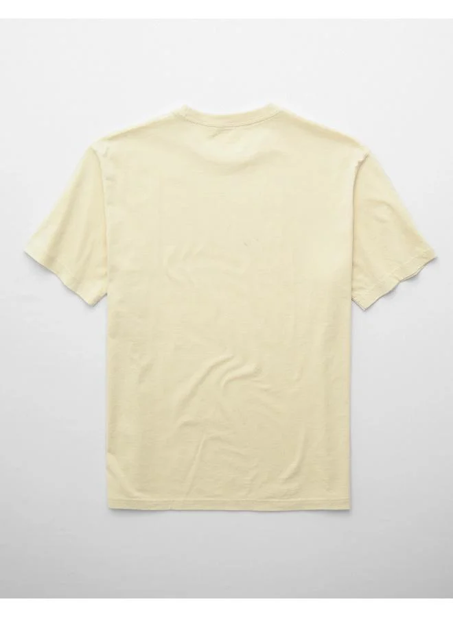 American Eagle AE Applique Logo Graphic T-Shirt