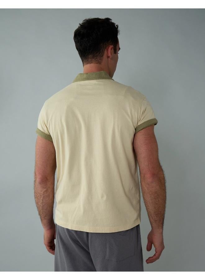 American Eagle AE Applique Logo Graphic T-Shirt - Image 4