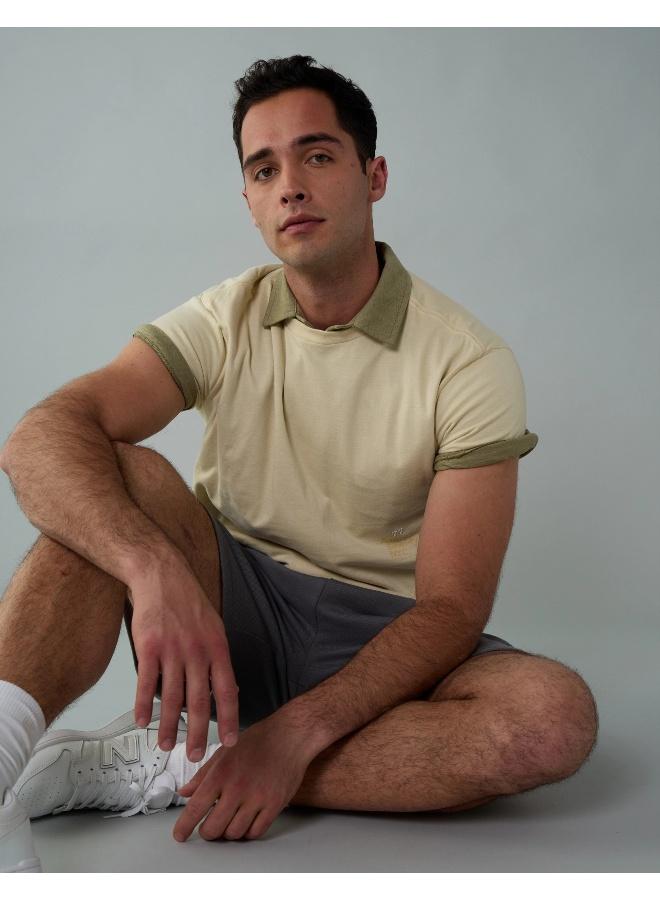 American Eagle AE Applique Logo Graphic T-Shirt - Image 1