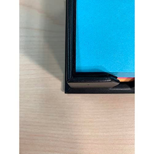 Dacasso A1075 Black 3" x 3" Leather Note Holder - Image 5