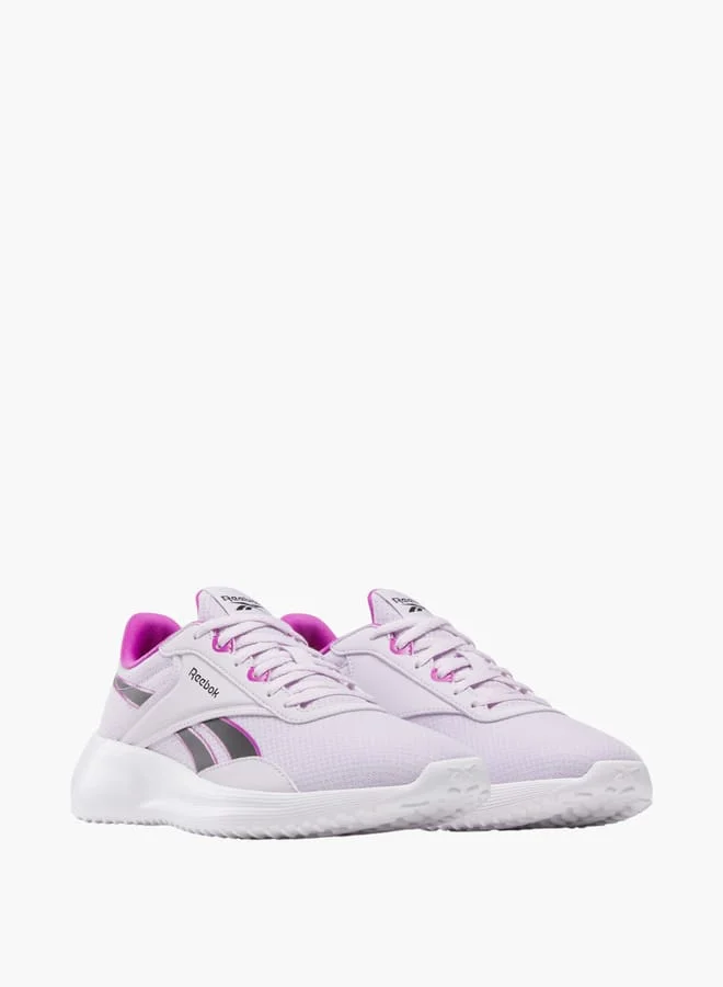 ريبوك Women Logo Print Sports Shoes with Lace-Up Closure - LITE 4